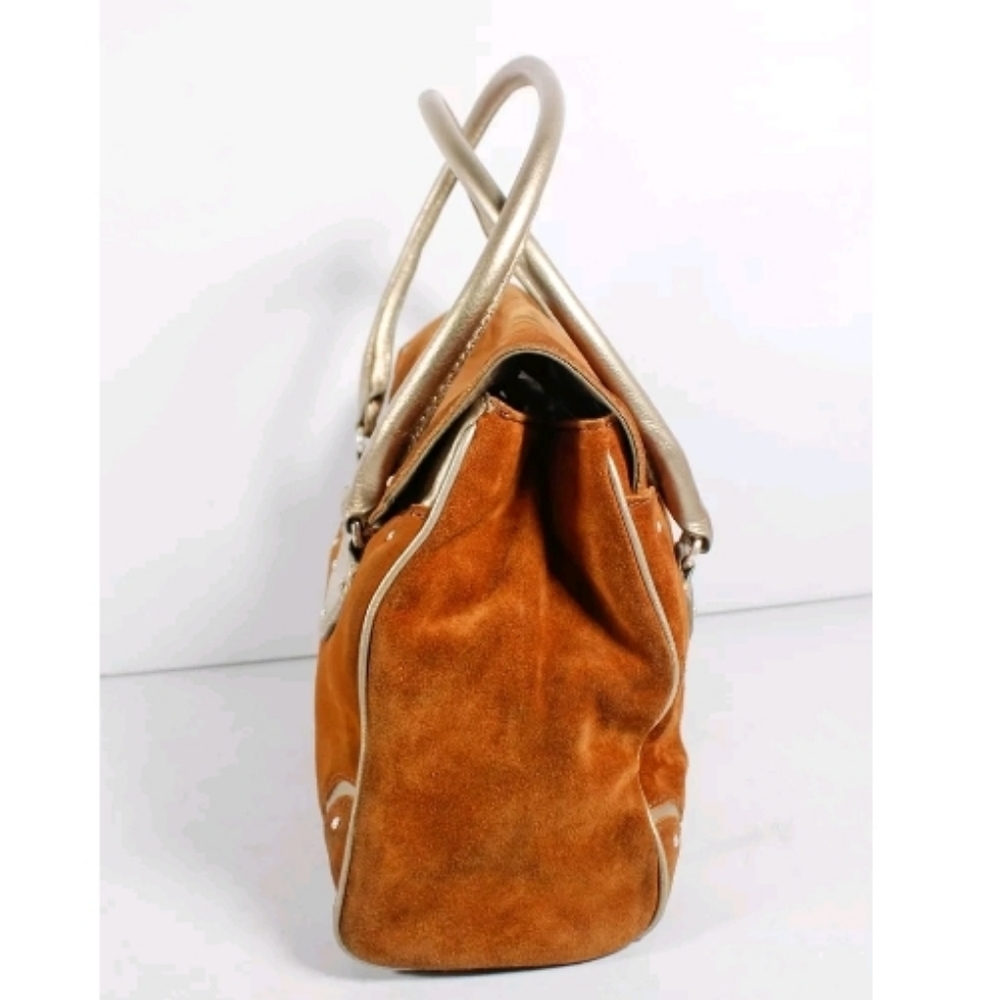 MICHAEL M Kors Suede Brown Gold - Picture 4 of 7